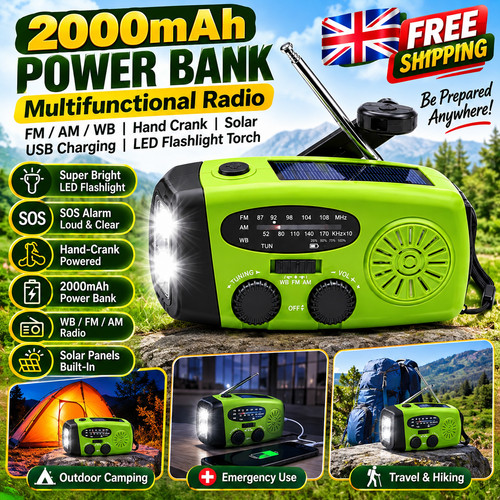 100000mah wind solar - wind, radio