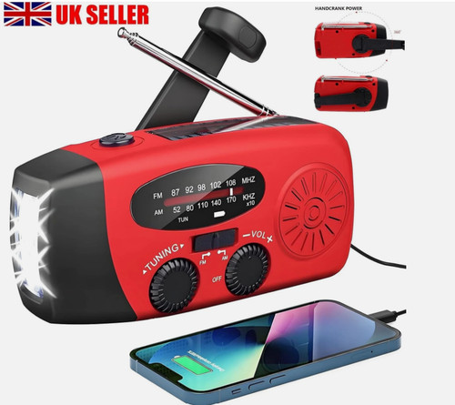 Hand crank dynamo wind - crank, up