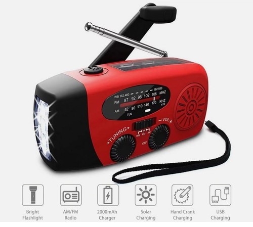Hand crank dynamo - crank, wind