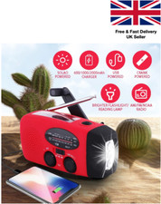 Portable AM FM Hand Crank