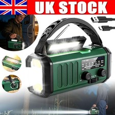 10000mAh Wind Up Solar Radio