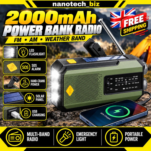 2000mah wind solar radio - 2000mah,