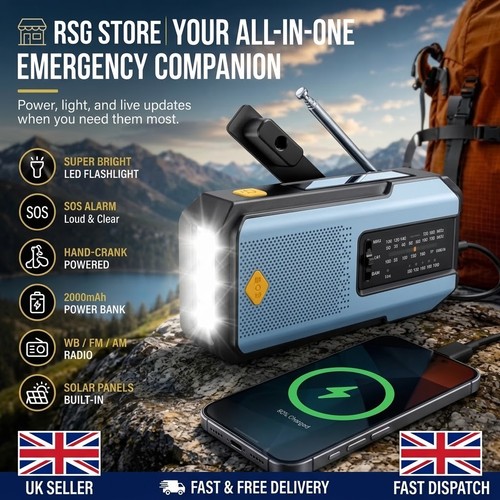 100000mah wind solar radio - up,