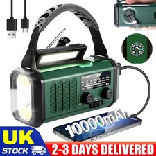 10000mAh Hand Crank Wind Up