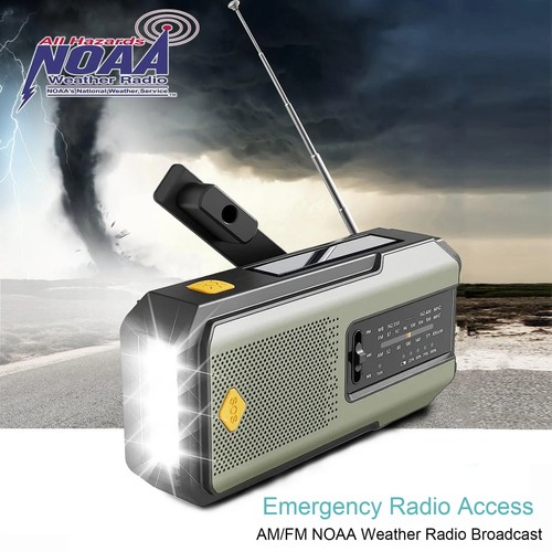 Wind solar radio hand - hand, crank