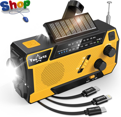 Wind solar radio - up, radio,