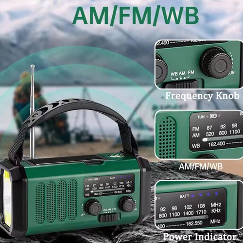 10000mah wind solar radio - solar,