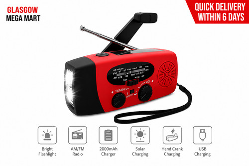 Portable hand crank - am,