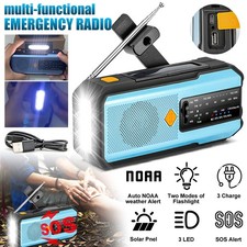 2000mAh Wind Up Solar Radio