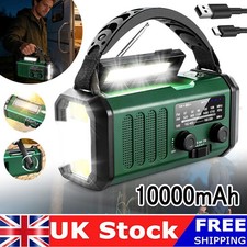 Wind Up Solar Radio 10000mAh