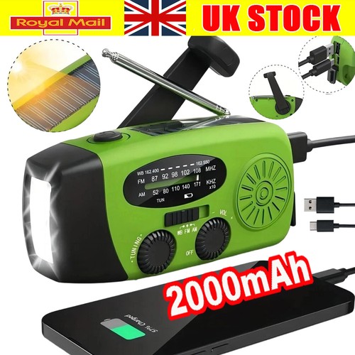2000mah wind solar radio - wind,