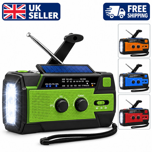 4000mah wind solar radio - solar,