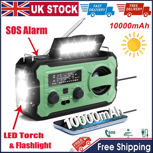 10000mah wind solar radio - wind,