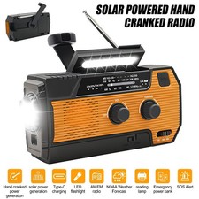Portable Wind Up Solar Radio