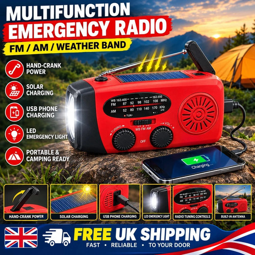 2000mah wind solar radio - wind,