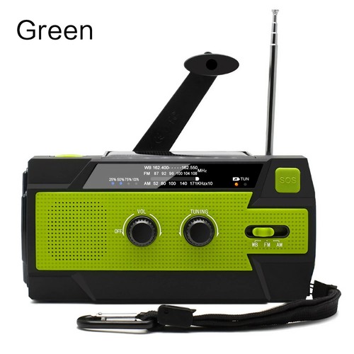 Wind solar radio - wind, hand