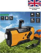 2000mAh Wind Up Solar Radio