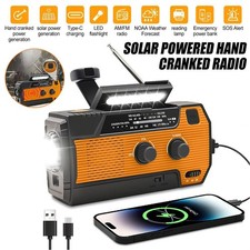 4000mAh Wind Up Solar Radio