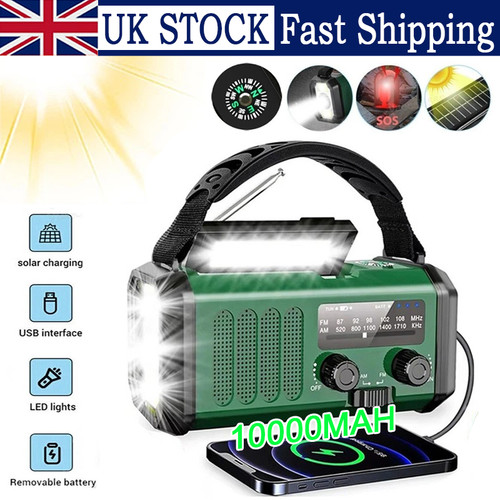 10000mah wind solar radio - wind,