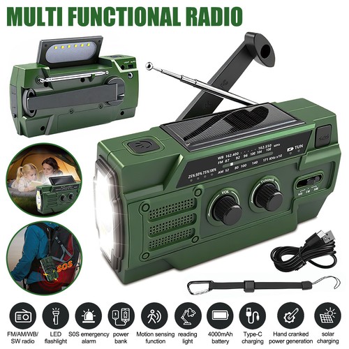 4000mah wind solar radio - 4000mah, up